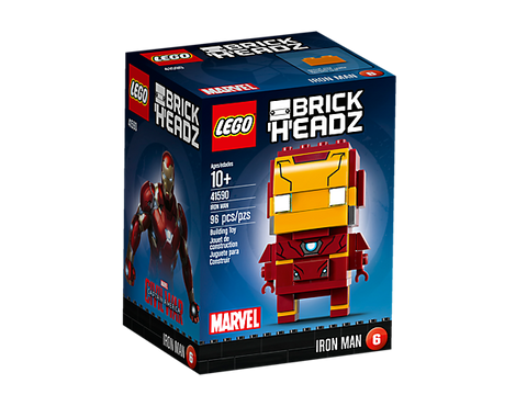 Iron Man Brick Headz