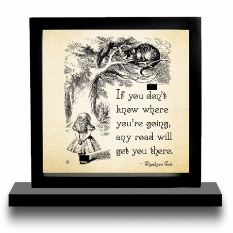 Alice and the Cheshire Cat